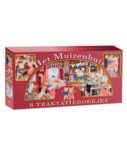 De Muizenhuis Traktakiebox, 4 x 2 kartonnen uitdeelboekjes over Sam en Julia - Karina Schaapman