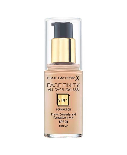 Facefinity All Day Flawless 3-in-1 foundation - 47 Nude