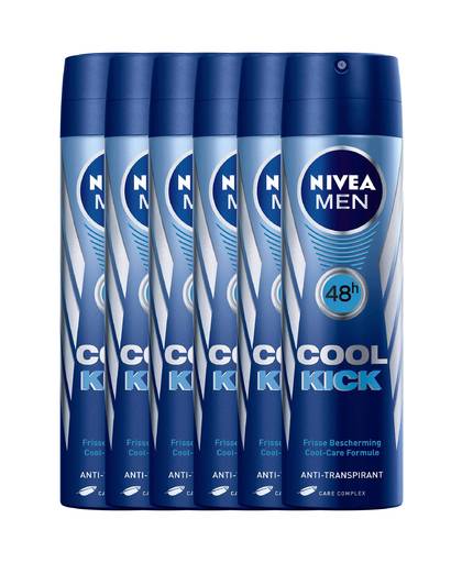 MEN cool Kick deodorant- voordeelverpakking 5+1 gratis
