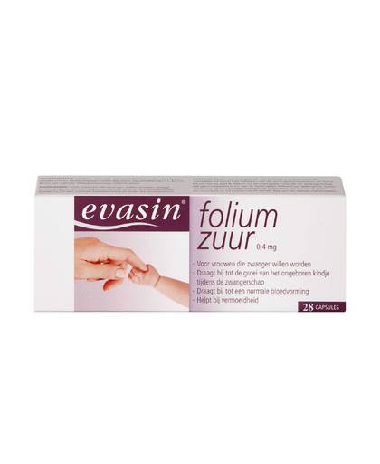 Foliumzuur 0,4 - 28 capsules