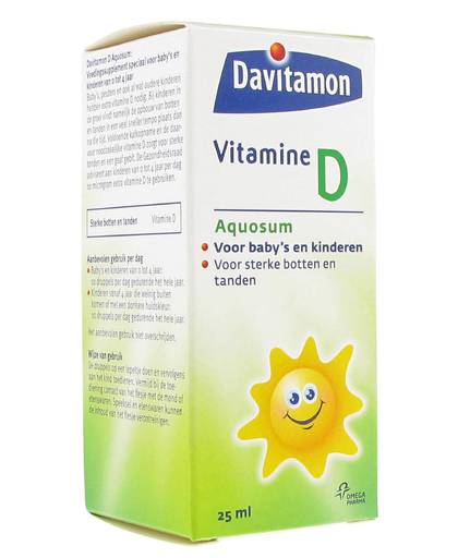 Vitamine D Aquosum druppels - 25 ml