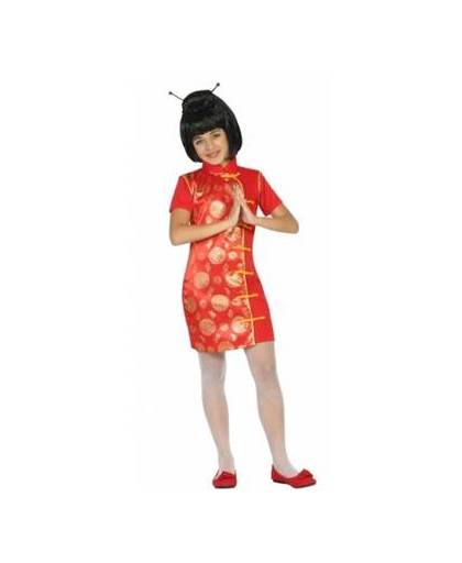 Chinees kostuum voor meisjes 128 (7-9 jaar)