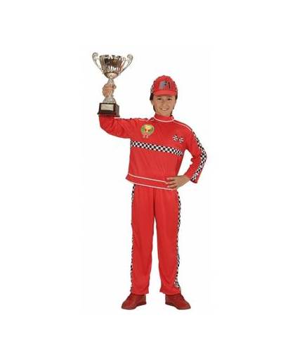 Formule 1 coureur kostuum voor kinderen 140