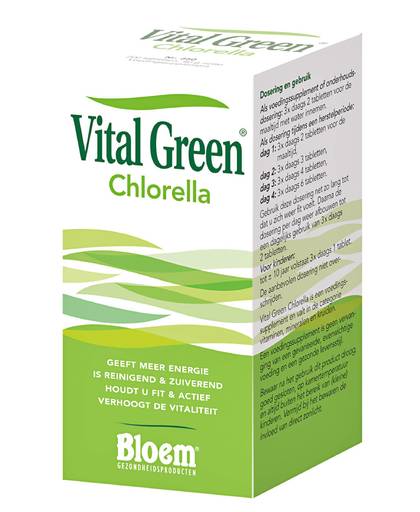 Vital Green Chlorella vitaminen - 200 stuks