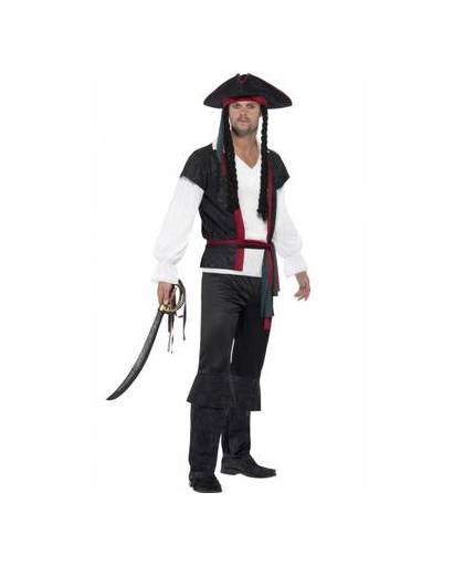 Piraten kostuum sparrow voor heren 48-50 (m)