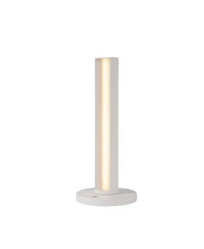 Lucide flux led - tafellamp - ø 7 cm - led dimb. - 1x4w 2700k - wit