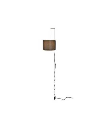 Lucide saxen - hanglamp - ø 36 cm - zwart