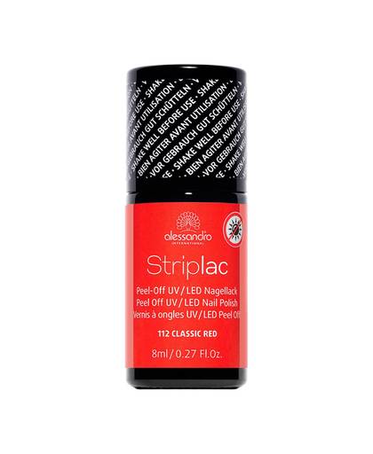 Striplac gel nagellak - 112 Classic Red
