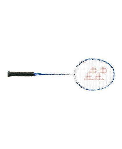 Yonex badmintonracket muscle 8 wit/blauw