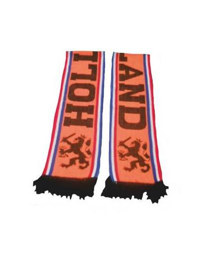 Oranje holland supporters sjaal enkel gedrukt