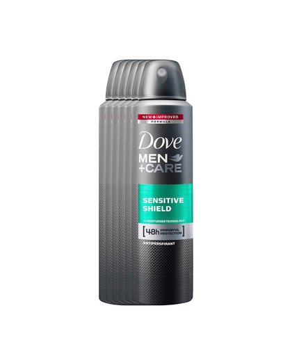 Sensitive Care deodorant spray - 6 stuks voordeelverpakking
