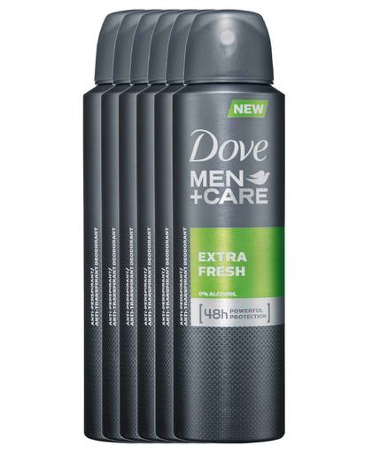 Extra Fresh deodorant spray - 6 stuks voordeelverpakking