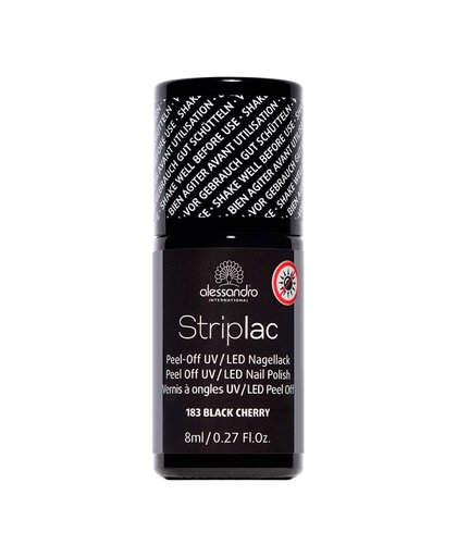 Striplac gel nagellak - 183 Black Cherry