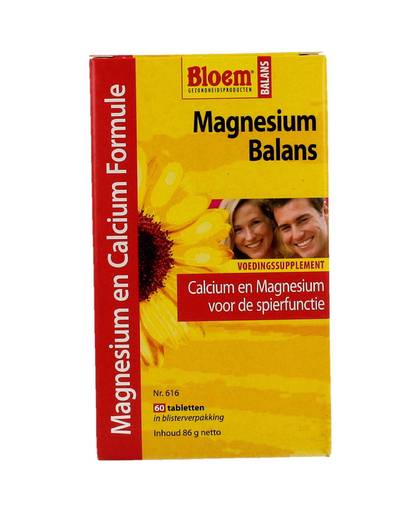 Balans Magnesium - 60 tabletten - mineralen