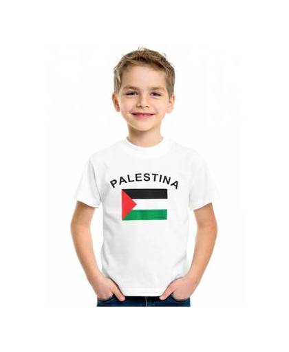Kinder t-shirt vlag palestina 158-164 (xl)