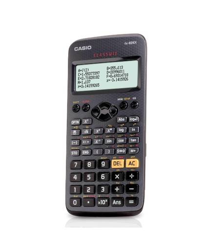 Casio FX-82EX Pocket Wetenschappelijke rekenmachine Zwart calculator