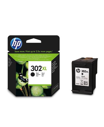 HP 302XL originele high-capacity zwarte inktcartridge