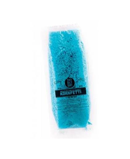 Bio confetti oplosbaar blauw 52 gram