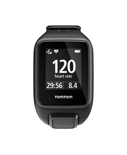 TomTom Runner 2 Cardio + Music sport horloge Zwart 144 x 168 Pixels Bluetooth