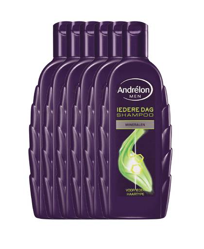 For Men Iedere Dag shampoo - 6 stuks voordeelverpakking