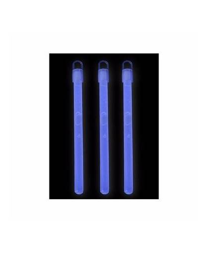 3 neon glow sticks breaklights blauw
