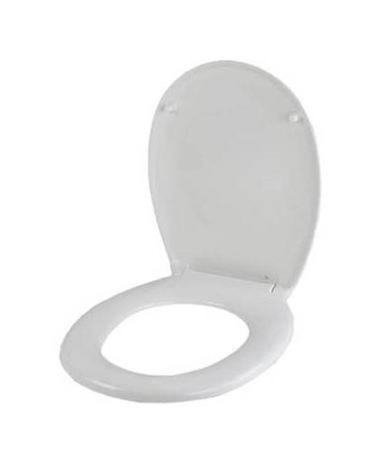 Home line wc bril - witte toiletbril met softclose deksel