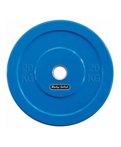 Body-solid olympische bumper plate 20 kg
