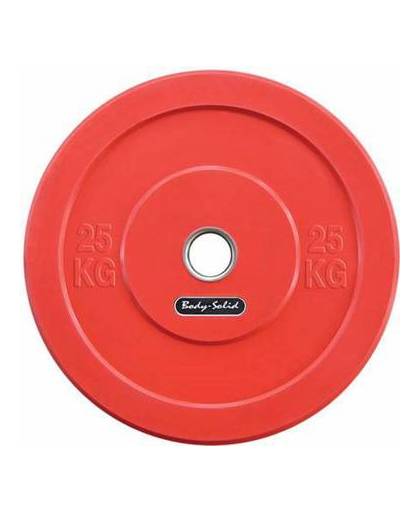 Body-solid olympische bumper plate 25 kg