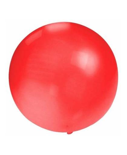 Grote ballon 60 cm rood