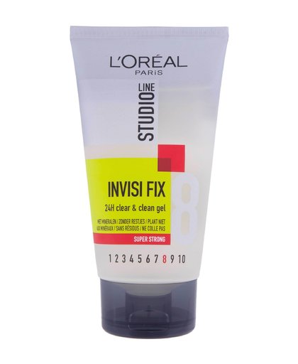 Invisi Fix 24H Clear & Clean Gel Super Strong haargel - 150 ml
