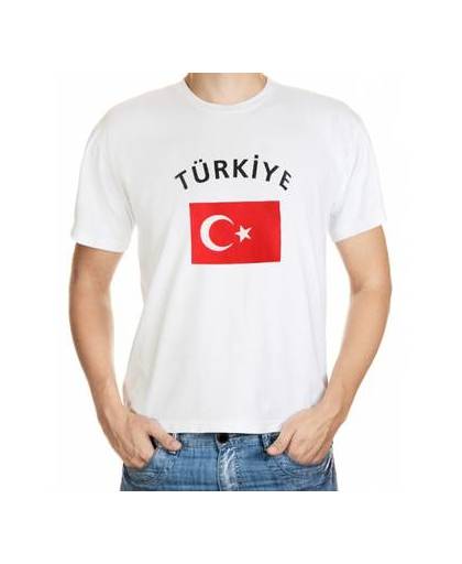 Wit t-shirt turkije heren 2xl