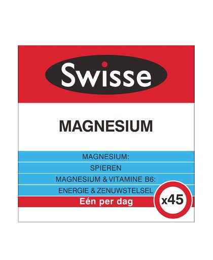 magnesium voedingssupplement - 45 tabletten