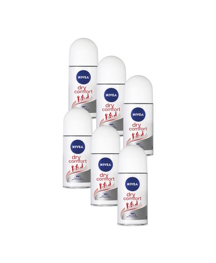 Dry Comfort roll-on deodorant - voordeelverpakking 5+1 gratis