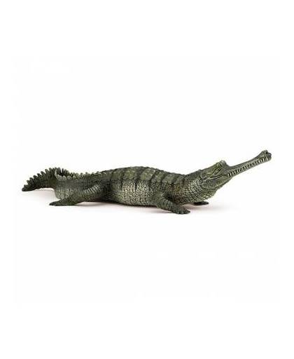 Plastic gaviaal krokodil 21 cm
