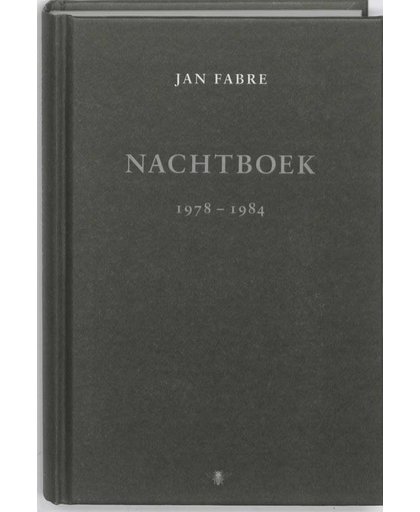 Nachtboek 1978-1982 - Jan Fabre