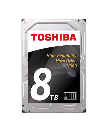 Toshiba N300 8TB interne harde schijf HDD 8000 GB SATA III
