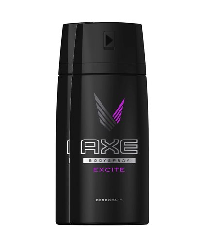 Excite For Men deodorant spray 2 x 150 ml