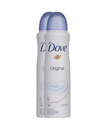 Original Women deodorant spray 2 x 150 ml