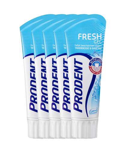 Freshgel tandpasta 5 x 75 ml
