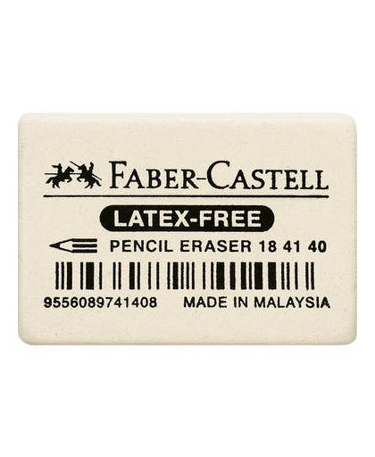 Gum faber castell 7041-40 natuurrubber