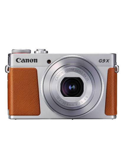 Canon PowerShot G9 X Mark II Compactcamera 20.1MP 1" CMOS 5472 x 3648Pixels Bruin, Zilver