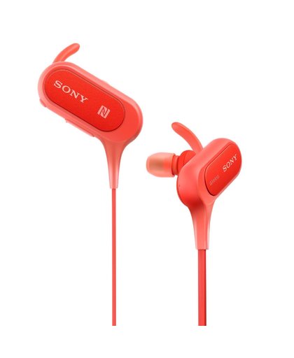 MDR-XB50BS sport in ear bluetooth koptelefoon rood