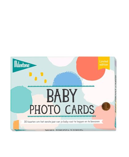 Baby fotokaarten limited edition (30 stuks)