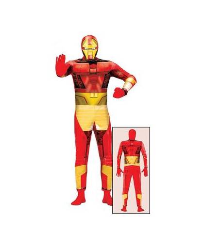 Superheld metalen man kostuum voor volwassenen - verkleedpak m (48-50)