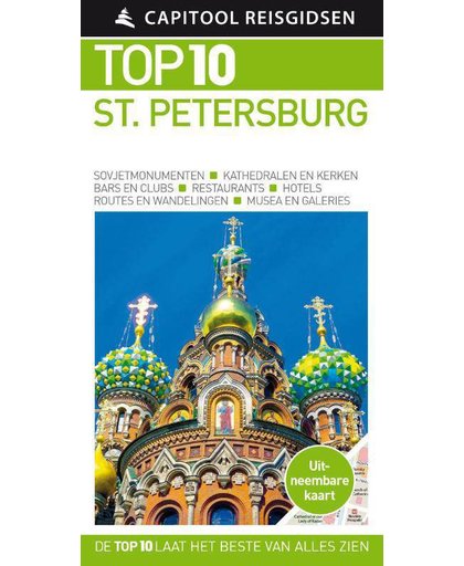 Capitool Top 10 St. Petersburg + uitneembare kaart - Marc Bennetts