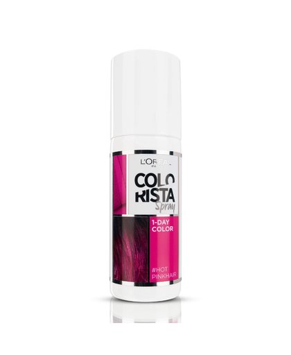 Colorista Spray 1 dag haarkleuring - hot pink
