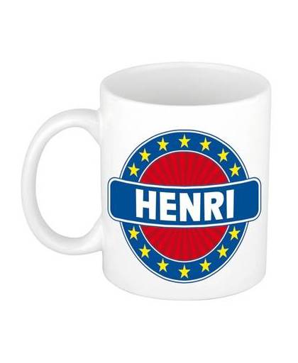 Henri naam koffie mok / beker 300 ml - namen mokken