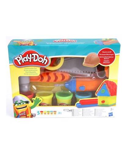 Play-doh bouwplaats speelset + 5 potjes klei