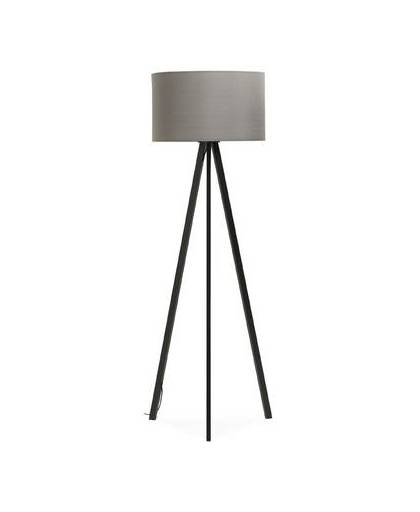 24designs vloerlamp leya - h159 - zwart/grijs