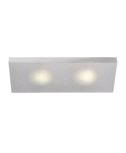 Lucide winx-led - wandlamp badkamer - led - 2x7w 3000k - ip21 - opaal